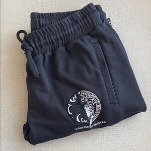 Crooks & Castles Joggers | Black & White | Size Small | Excellent Condition